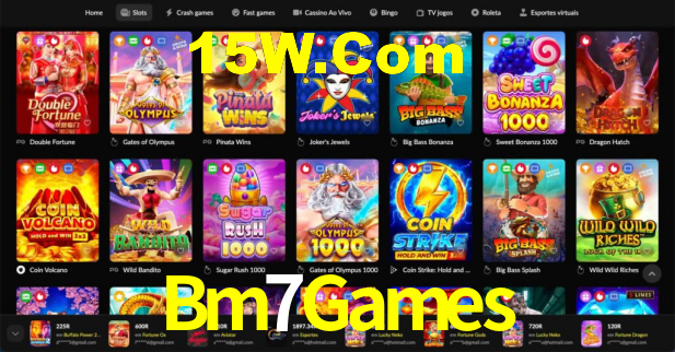 Bônus Generosos e Exclusivos no Bm7Games para Você!