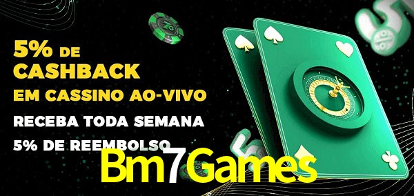Promoções do cassino ao Vivo Bm7Games